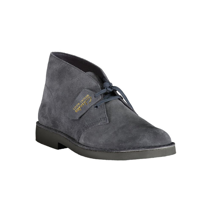 Clarks Blue Leather Men&