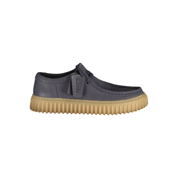 Clarks Blue Leather Men&