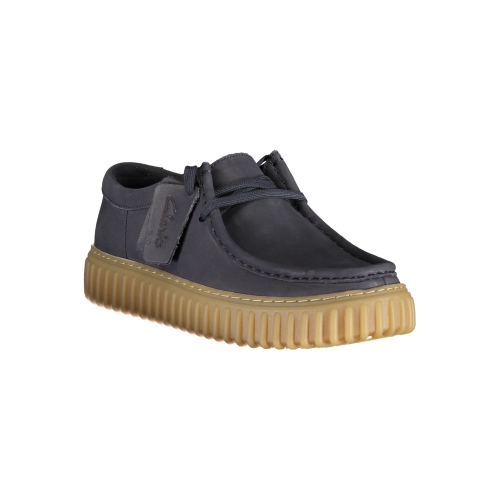 Clarks Blue Leather Men&