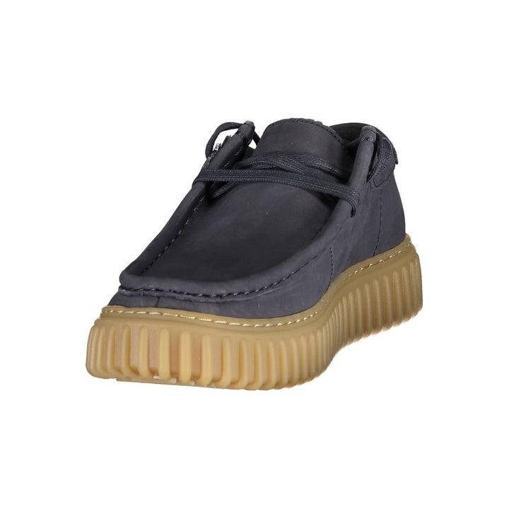 Clarks Blue Leather Men&