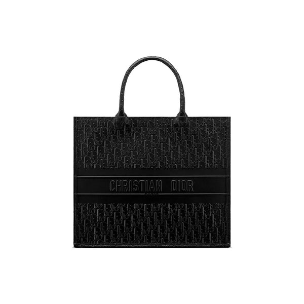 Dior - Black Calfskin Tote Bag