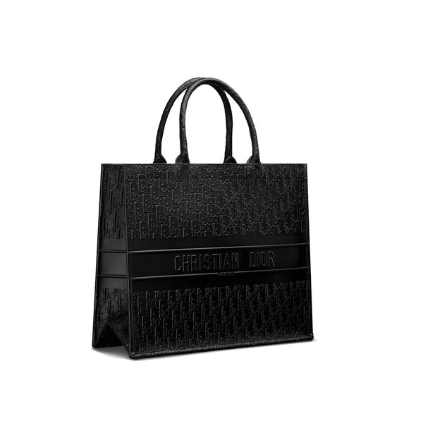 Dior - Black Calfskin Tote Bag