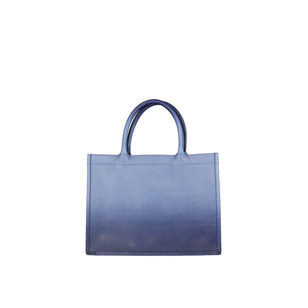 Dior - Blue Calfskin Tote Bag