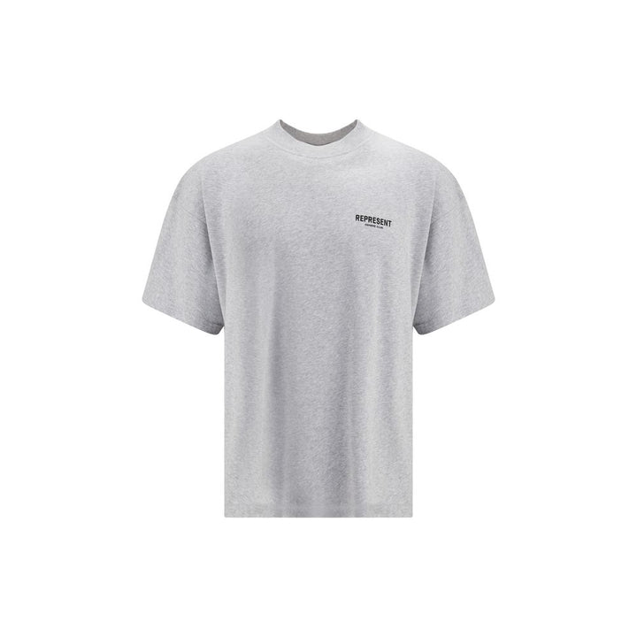 Represent Gray Cotton T-Shirt
