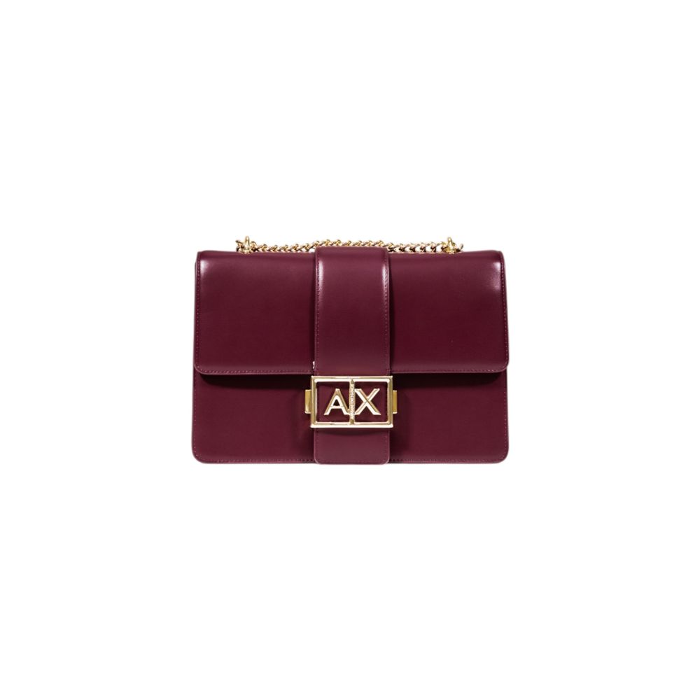 Armani Exchange - Bordeaux Polyester Handbag