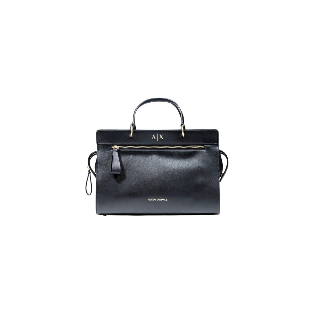 Armani Exchange - Black Polyester Handbag