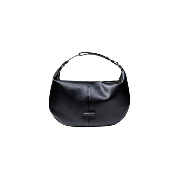 Armani Exchange - Black Polyester Handbag