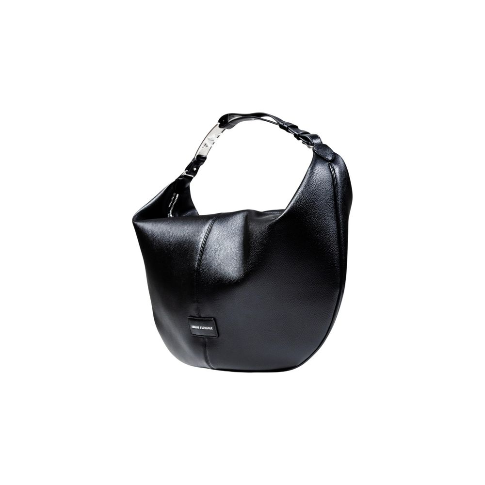 Armani Exchange - Black Polyester Handbag
