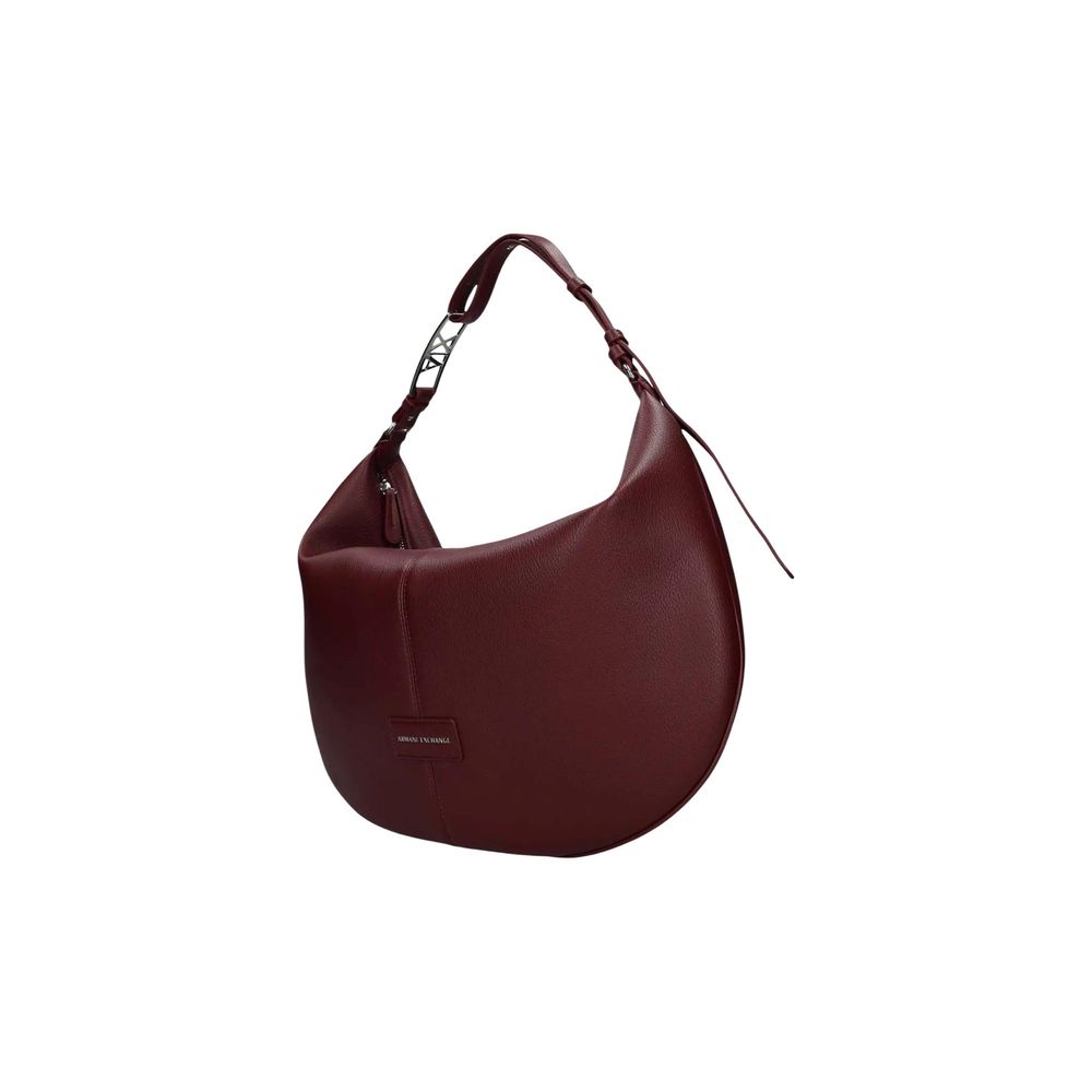 Armani Exchange - Bordeaux Polyester Handbag