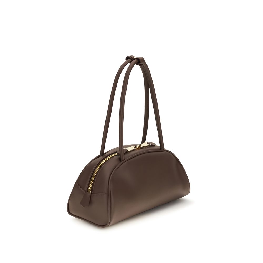 Miu - Brown Calf Leather Bos Taurus Shoulder Bag