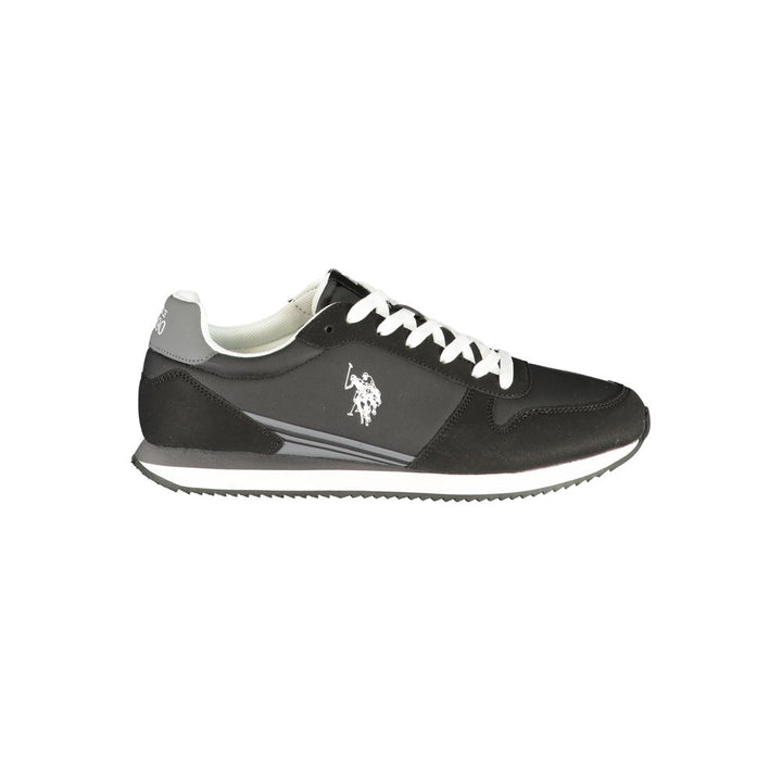 U.S. POLO ASSN. Black Polyurethane Men&