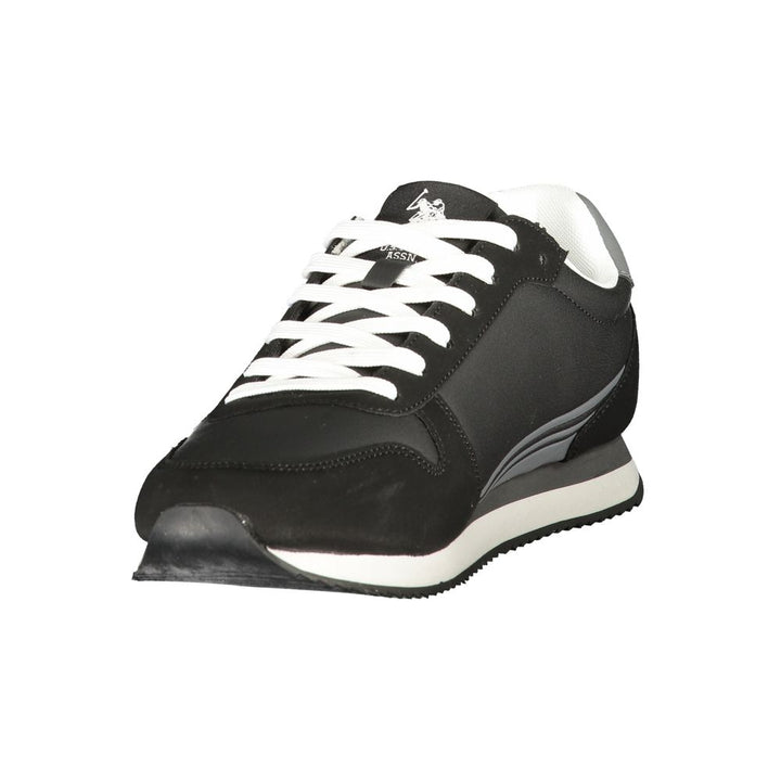 U.S. POLO ASSN. Black Polyurethane Men&