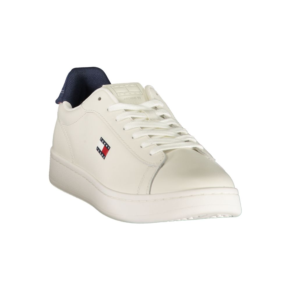 Tommy Hilfiger White Polyurethane Men&