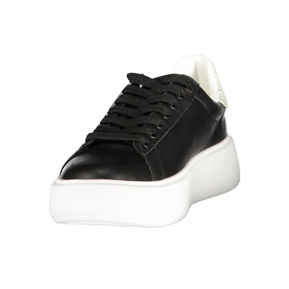 U.S. POLO ASSN. Black Polyurethane Women&