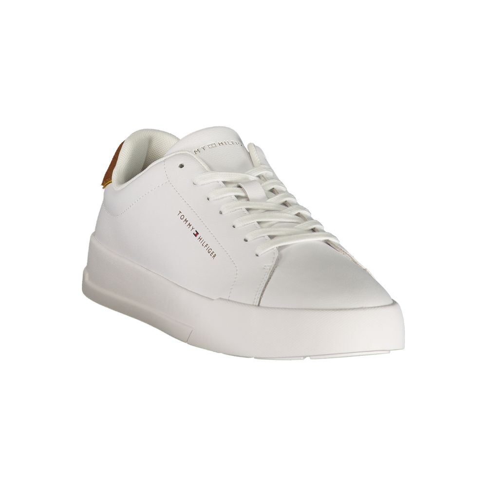 Tommy Hilfiger White Leather Men&