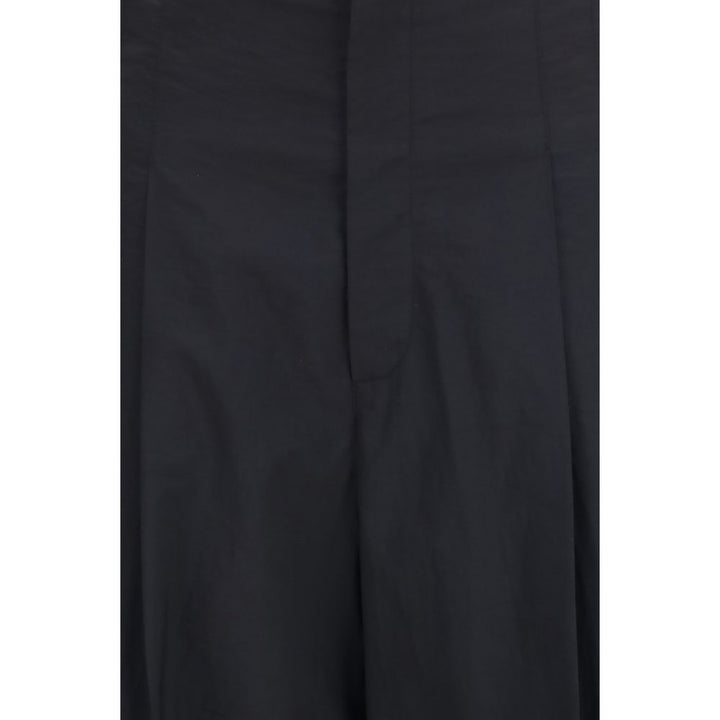 Brunello Cucinelli Black Cotton Casual Pants