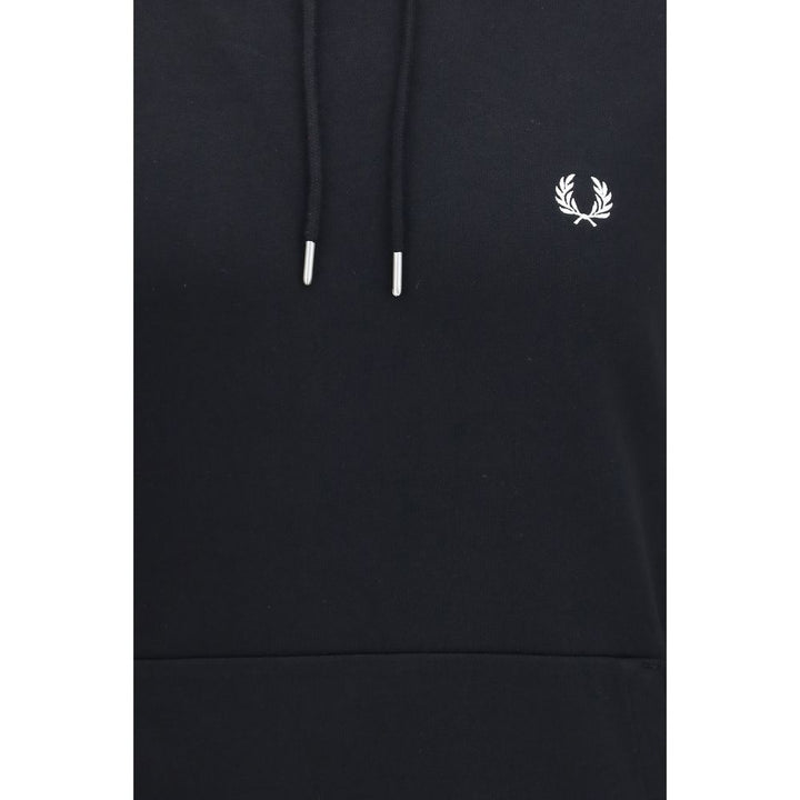 Fred Perry Black Cotton Sweatshirt