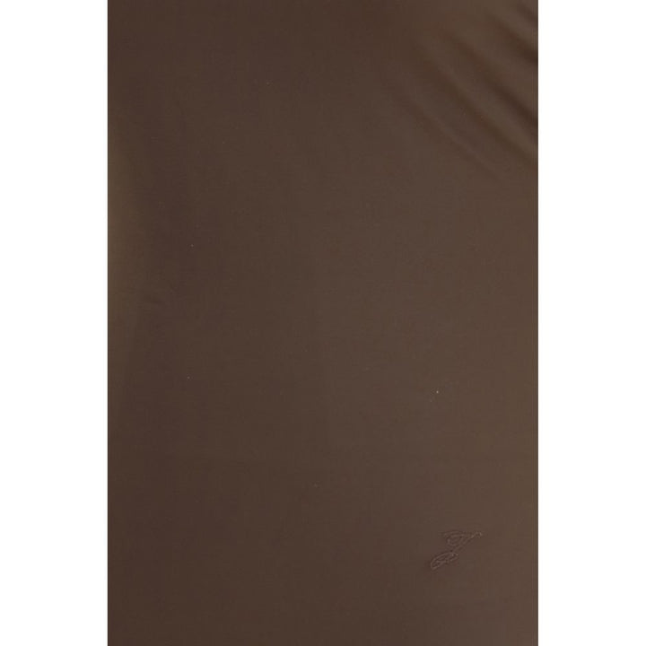 Jacquemus Brown Polyamide One-Piece Swimsuit