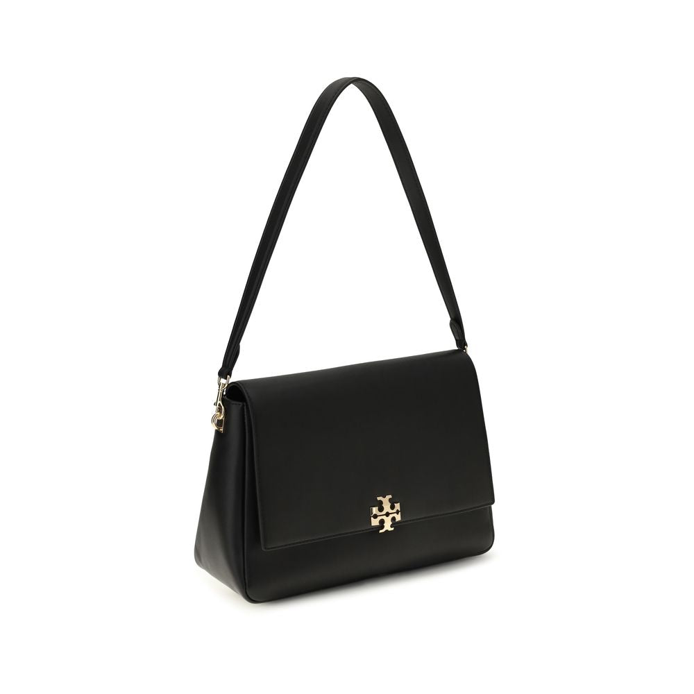 Tory Burch - Black Calf Leather Bos Taurus Shoulder Bag