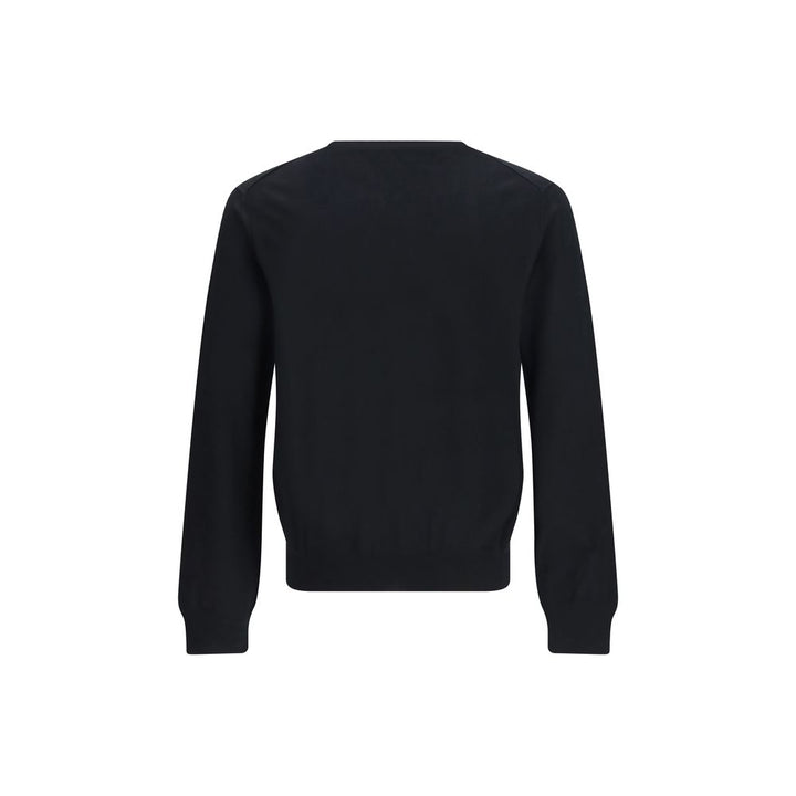Aragona Cashmere Black Wool Oves Aries Sweatshirt