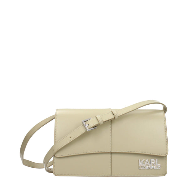Karl Lagerfeld - Green Polyethylene Crossbody Bag