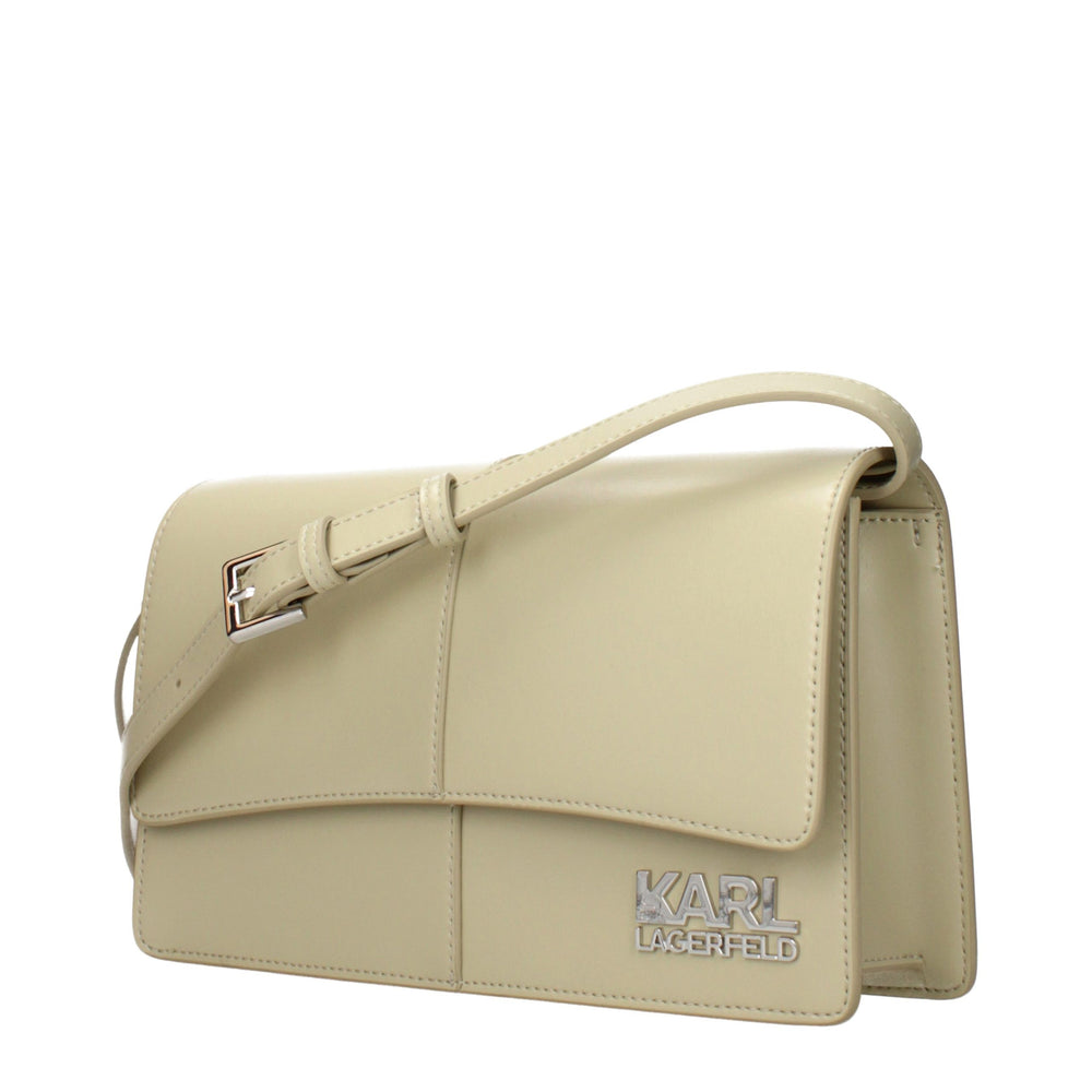 Karl Lagerfeld - Green Polyethylene Crossbody Bag