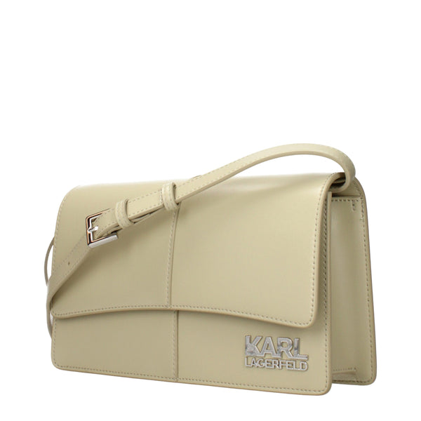 Karl Lagerfeld - Green Polyethylene Crossbody Bag