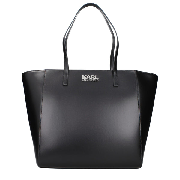 Karl Lagerfeld - Black Polyethylene Shoulder Bag