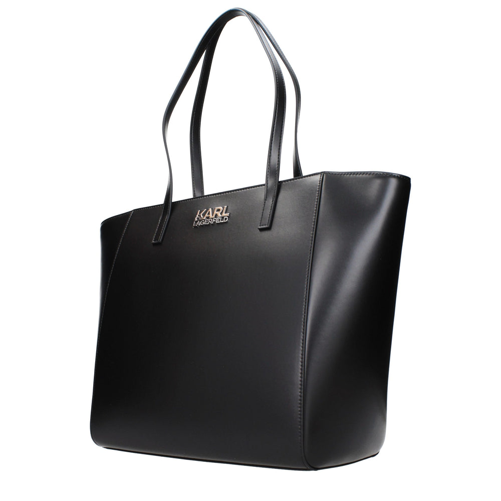 Karl Lagerfeld - Black Polyethylene Shoulder Bag