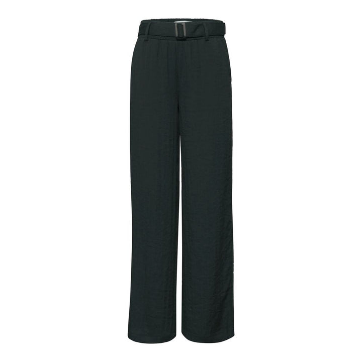 Street One Black Viscose Casual Pants