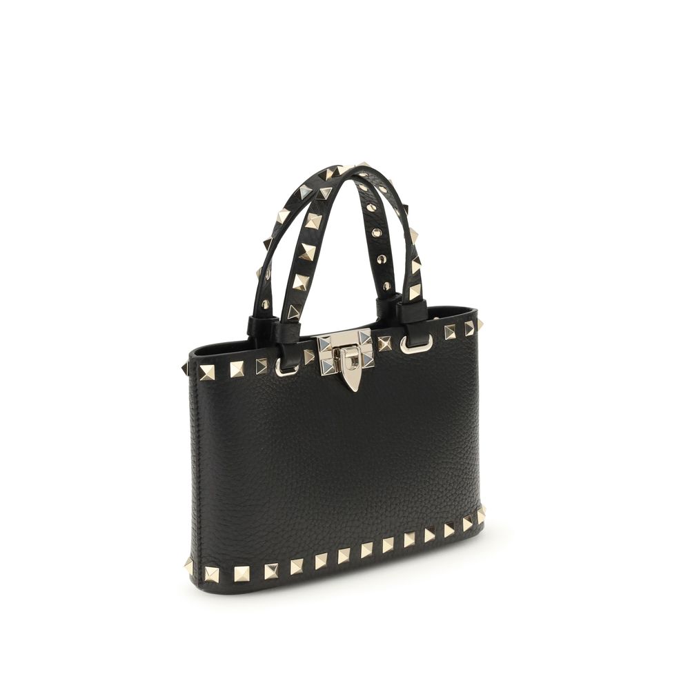 Valentino Garavani - Black Calf Leather Bos Taurus Handbag