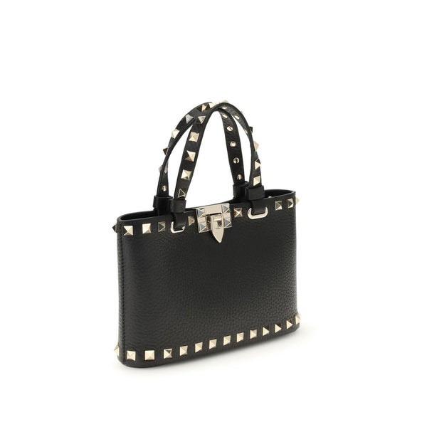 Valentino Garavani - Black Calf Leather Bos Taurus Handbag