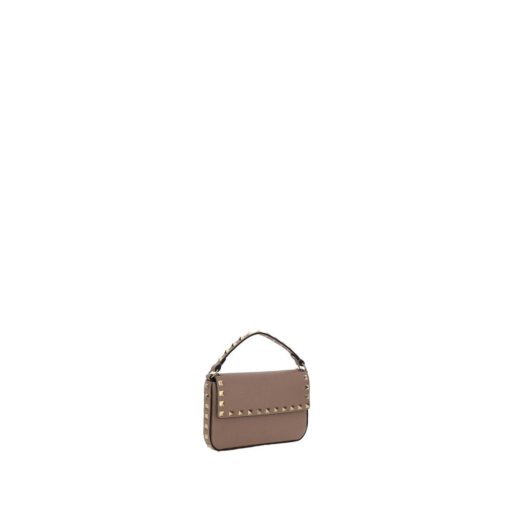 Valentino Garavani - Beige Calf Leather Bos Taurus Shoulder Bag