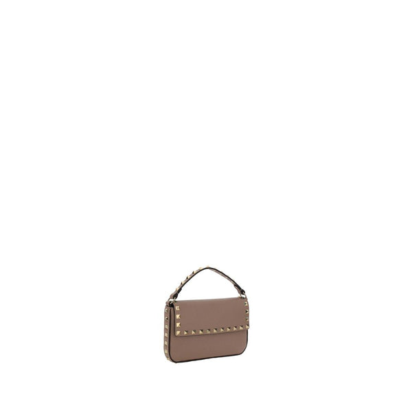 Valentino Garavani - Beige Calf Leather Bos Taurus Shoulder Bag