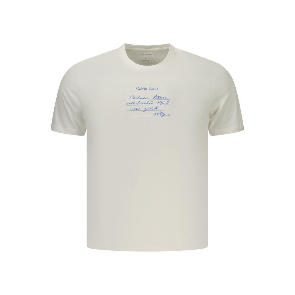 Calvin Klein White Cotton Men&