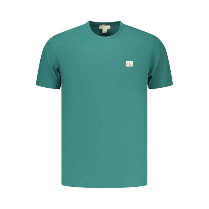 Calvin Klein Green Cotton Men&