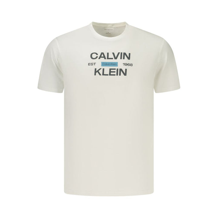 Calvin Klein White Cotton Men&