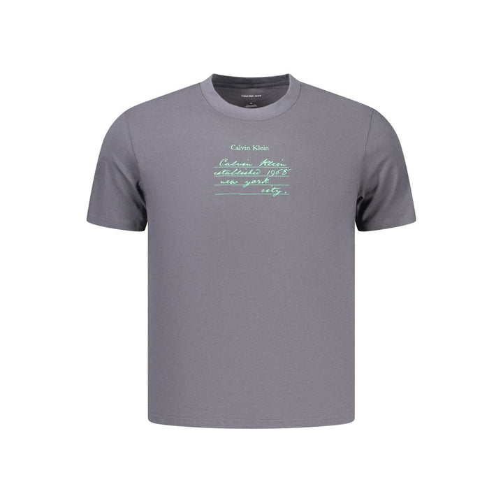 Calvin Klein Gray Cotton Men&