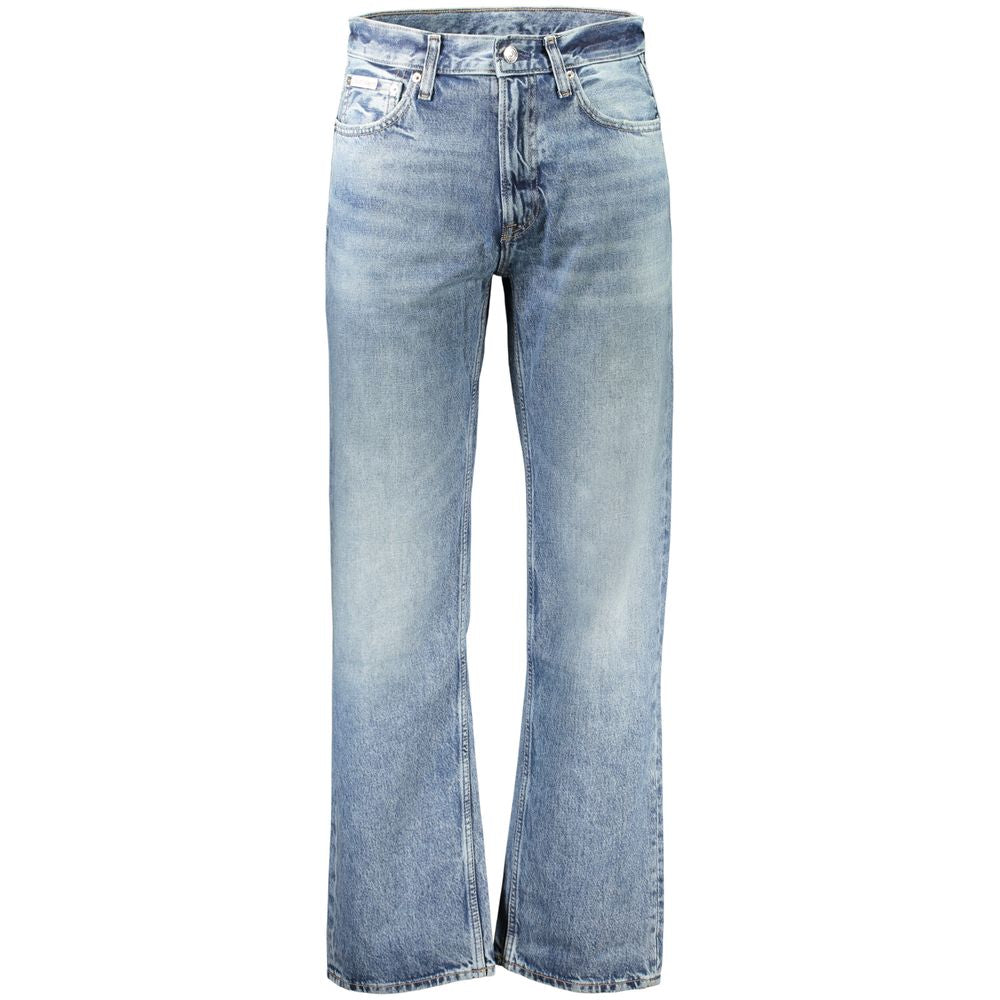 Calvin Klein Blue Cotton Men&