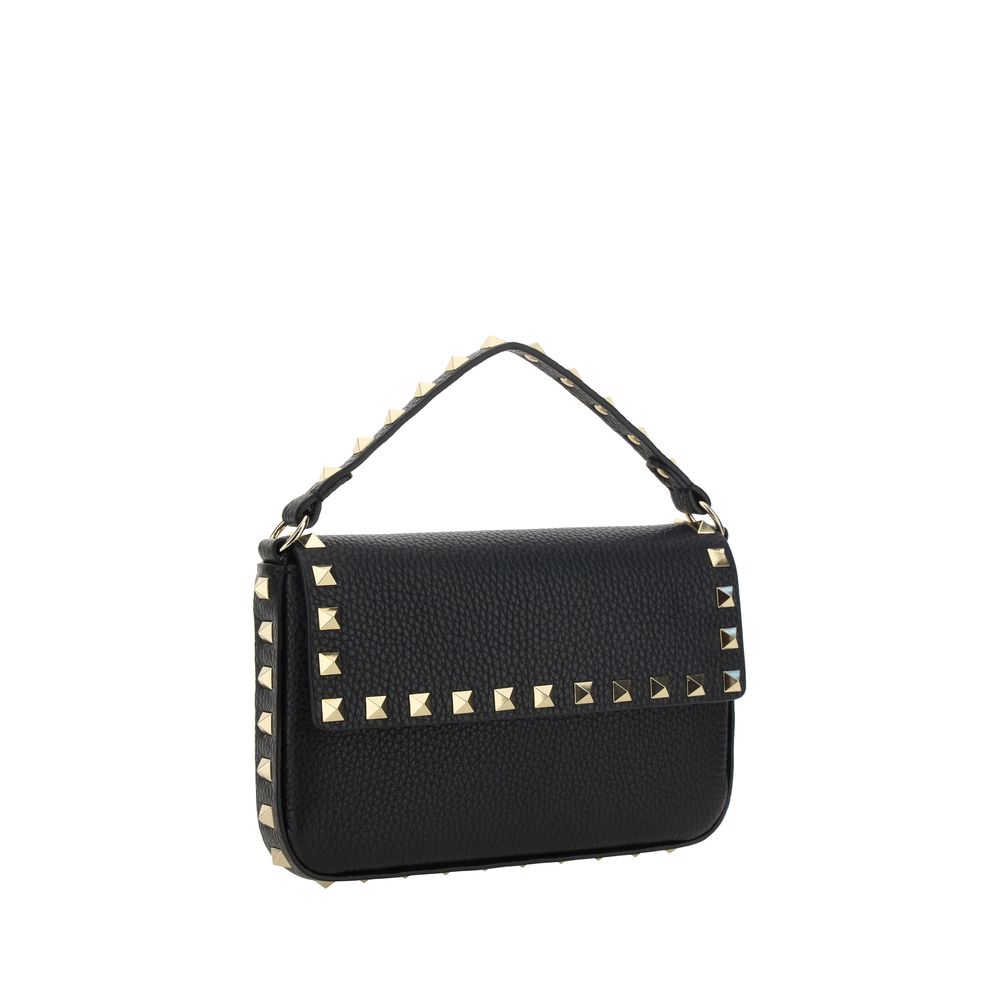 Valentino Garavani - Black Calf Leather Bos Taurus Shoulder Bag