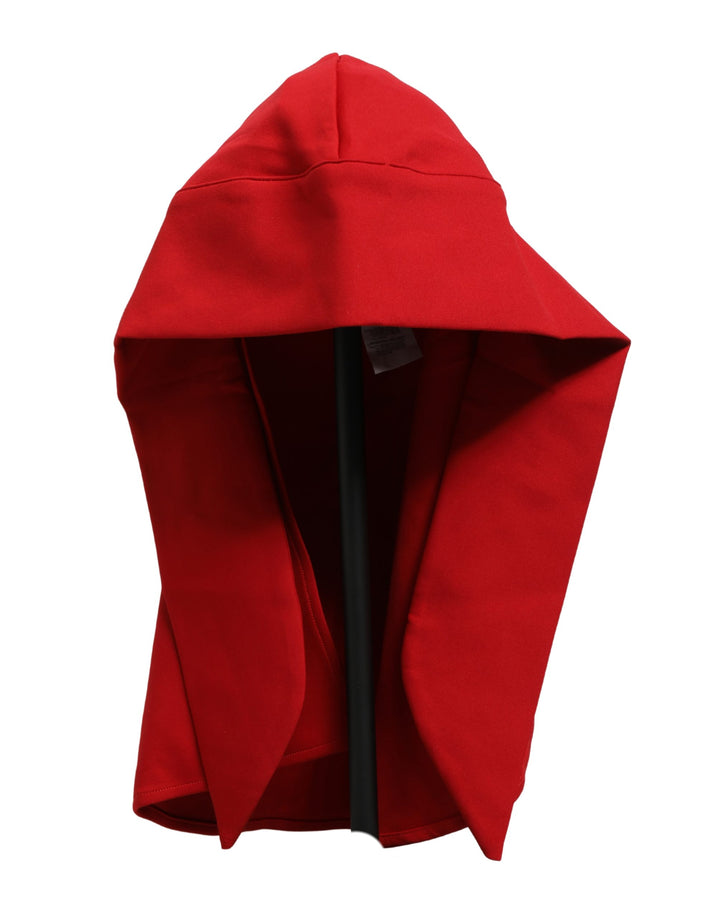 Dolce &amp; Gabbana Women Red Polyester Whole Head Wrap Capello Hat