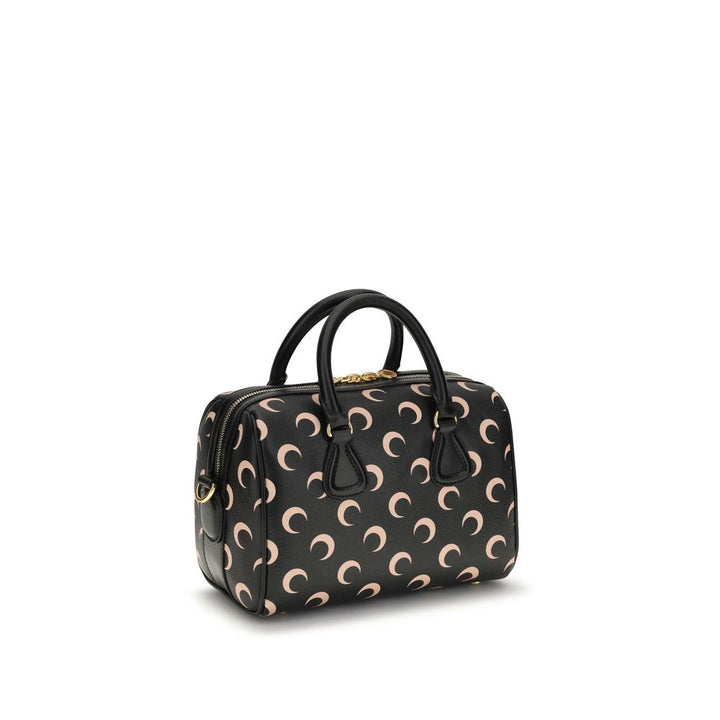 Marine Serre Black Polyethylene Handbag