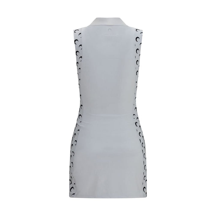 Marine Serre White Polyamide Casual Dress