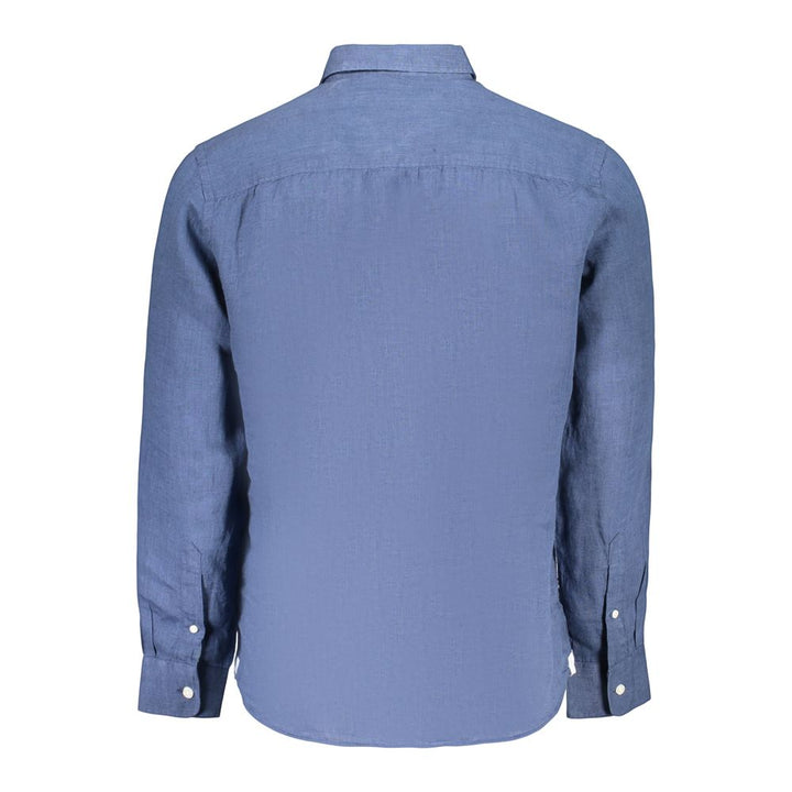 North Sails Blue Linen Men&