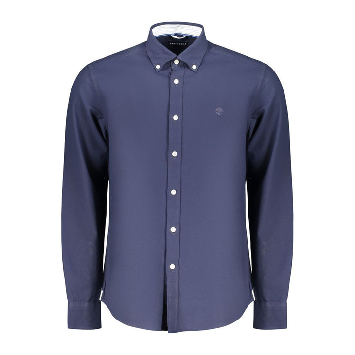 North Sails Blue Cotton Mens Shirt