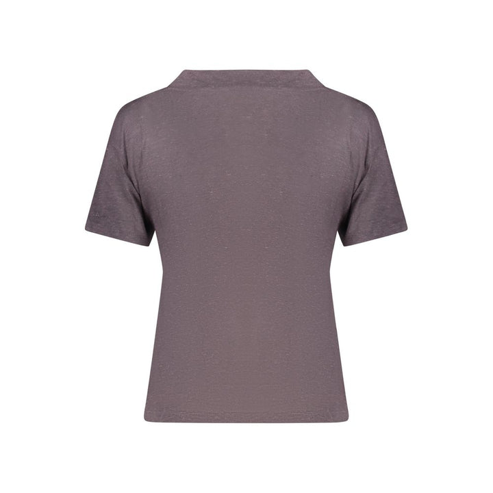 North Sails Gray Viscose Women T-Shirt