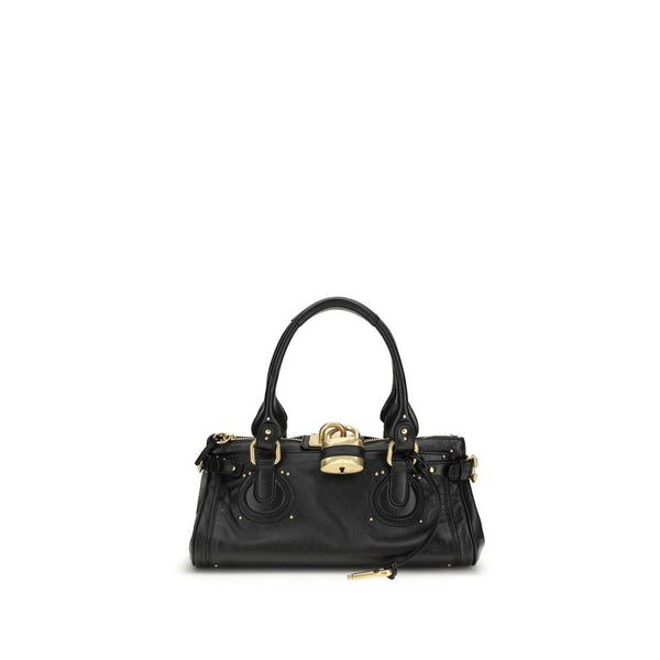 Chloé - Black Buffalo Leather Shoulder Bag