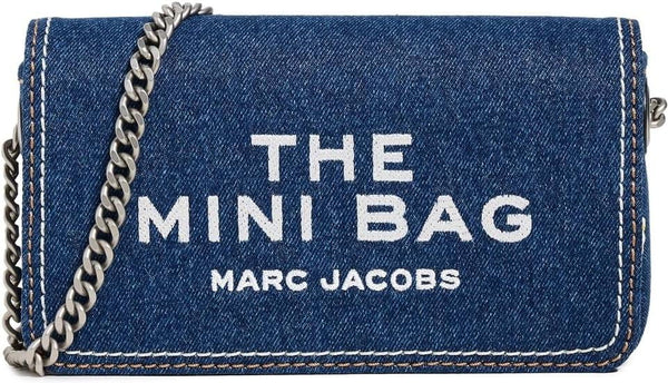 Marc Jacobs - The Denim Chain Mini Bag - Dark Wash