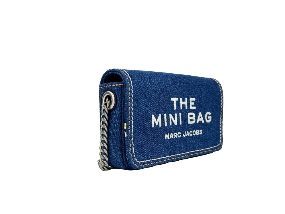 Marc Jacobs - The Denim Chain Mini Bag - Dark Wash