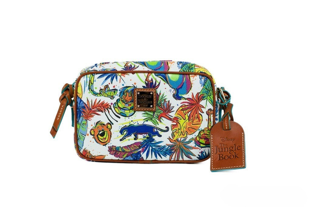 Dooney &amp; Bourke Disney Small Jungle Book Coated Cotton Crossbody Bag Handbag
